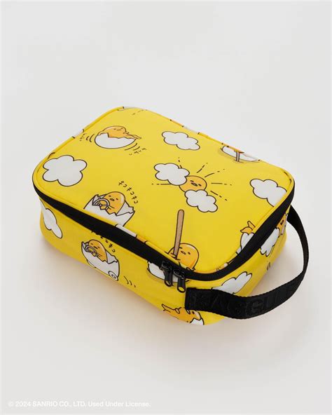 gudetama lunch box metal|Gudetama x Baggu Lunch Box .